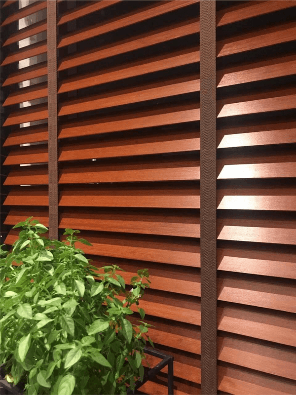 Persiana Horizontal de Madeira